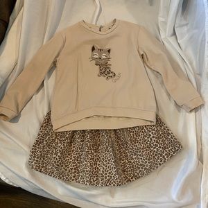 Mayoral Leopard Outfit Size 5